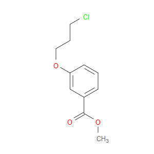 Benzoic acid, 3-(3-chloropropoxy)-, methyl ester