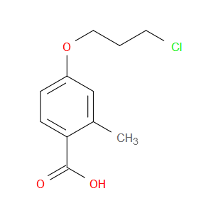 4-(3-Chloropropoxy)-2-methylbenzoic acid