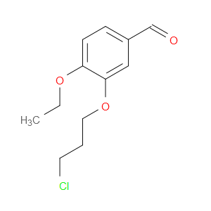 Benzaldehyde, 3-(3-chloropropoxy)-4-ethoxy-
