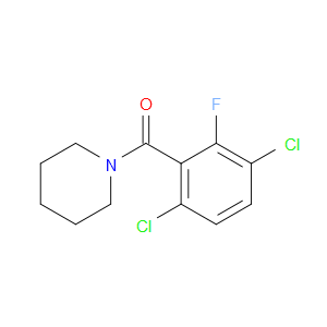 (3,6-dichloro-2-fluorophenyl)(piperidin-1-yl)methanone