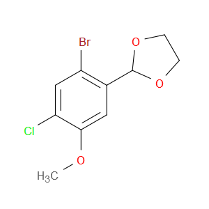 2-(2-bromo-4-chloro-5-methoxyphenyl)-1,3-dioxolane