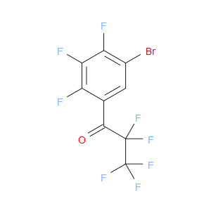 1-(5-bromo-2,3,4-trifluorophenyl)-2,2,3,3,3-pentafluoropropan-1-one