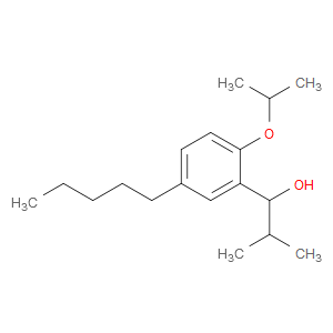 1-(2-isopropoxy-5-pentylphenyl)-2-methylpropan-1-ol