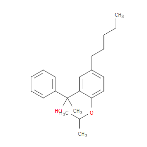 1-(2-isopropoxy-5-pentylphenyl)-1-phenylethanol