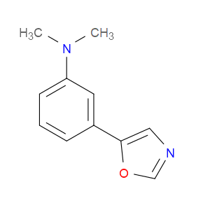 N,N-dimethyl-3-(oxazol-5-yl)aniline