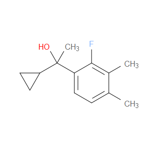 1-cyclopropyl-1-(2-fluoro-3,4-dimethylphenyl)ethanol