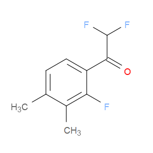 2,2-difluoro-1-(2-fluoro-3,4-dimethylphenyl)ethanone