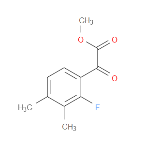 methyl 2-(2-fluoro-3,4-dimethylphenyl)-2-oxoacetate