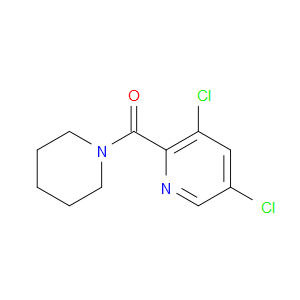 (3,5-dichloropyridin-2-yl)(piperidin-1-yl)methanone