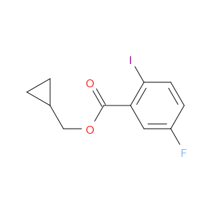 cyclopropylmethyl 5-fluoro-2-iodobenzoate
