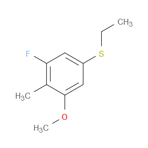 ethyl(3-fluoro-5-methoxy-4-methylphenyl)sulfane