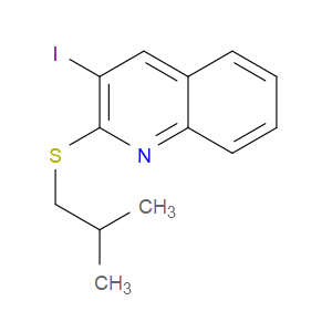 3-iodo-2-(isobutylthio)quinoline