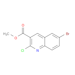 methyl 6-bromo-2-chloroquinoline-3-carboxylate