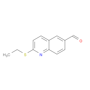 2-(ethylthio)quinoline-6-carbaldehyde
