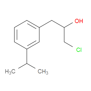 α-(Chloromethyl)-3-(1-methylethyl)benzeneethanol
