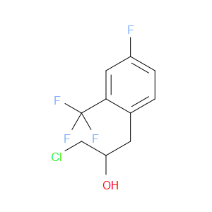 α-(Chloromethyl)-4-fluoro-2-(trifluoromethyl)benzeneethanol