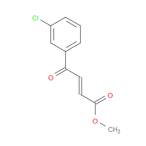 Methyl (2E)-4-(3-chlorophenyl)-4-oxo-2-butenoate