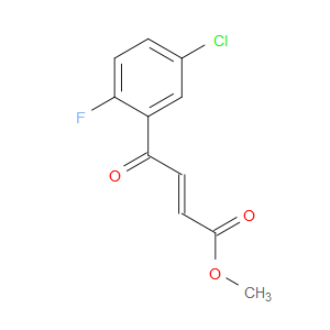 Methyl (2E)-4-(5-chloro-2-fluorophenyl)-4-oxo-2-butenoate