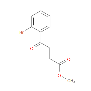 Methyl (2E)-4-(2-bromophenyl)-4-oxo-2-butenoate