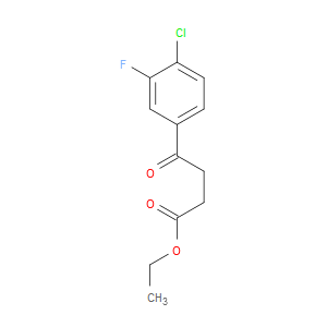 Ethyl 4-chloro-3-fluoro-γ-oxobenzenebutanoate