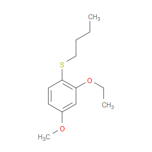 butyl(2-ethoxy-4-methoxyphenyl)sulfane