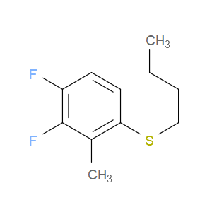 butyl(3,4-difluoro-2-methylphenyl)sulfane