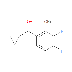 cyclopropyl(3,4-difluoro-2-methylphenyl)methanol