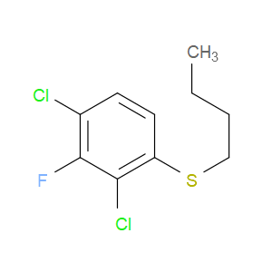 butyl(2,4-dichloro-3-fluorophenyl)sulfane