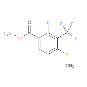 methyl 2-fluoro-4-(methylthio)-3-(trifluoromethyl)benzoate