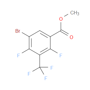methyl 5-bromo-2,4-difluoro-3-(trifluoromethyl)benzoate