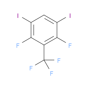 2,4-difluoro-1,5-diiodo-3-(trifluoromethyl)benzene