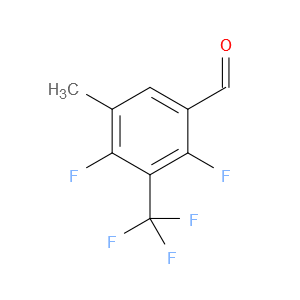 2,4-difluoro-5-methyl-3-(trifluoromethyl)benzaldehyde