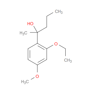 2-(2-ethoxy-4-methoxyphenyl)pentan-2-ol