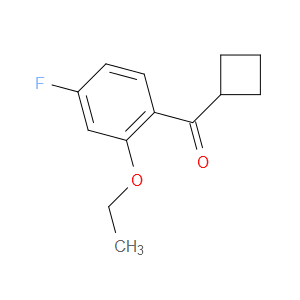 cyclobutyl(2-ethoxy-4-fluorophenyl)methanone