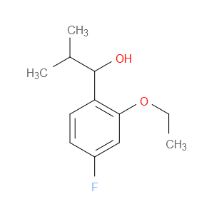 1-(2-ethoxy-4-fluorophenyl)-2-methylpropan-1-ol