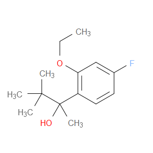 2-(2-ethoxy-4-fluorophenyl)-3,3-dimethylbutan-2-ol
