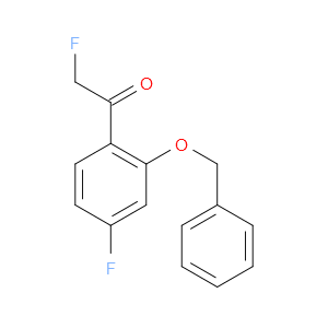 1-(2-(benzyloxy)-4-fluorophenyl)-2-fluoroethanone