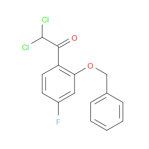 1-(2-(benzyloxy)-4-fluorophenyl)-2,2-dichloroethanone