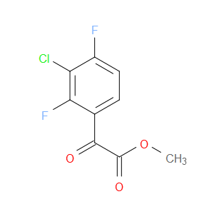 methyl 2-(3-chloro-2,4-difluorophenyl)-2-oxoacetate