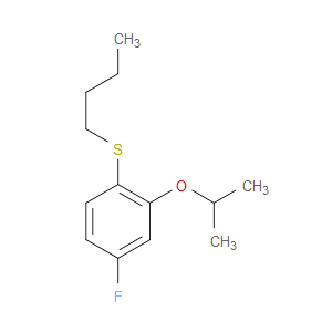 butyl(4-fluoro-2-isopropoxyphenyl)sulfane