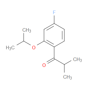 1-(4-fluoro-2-isopropoxyphenyl)-2-methylpropan-1-one