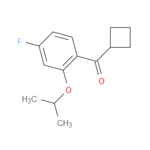 cyclobutyl(4-fluoro-2-isopropoxyphenyl)methanone