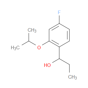 1-(4-fluoro-2-isopropoxyphenyl)propan-1-ol