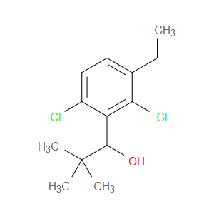 1-(2,6-dichloro-3-ethylphenyl)-2,2-dimethylpropan-1-ol