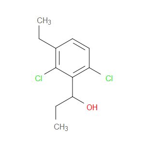 1-(2,6-dichloro-3-ethylphenyl)propan-1-ol