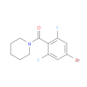 (4-Bromo-2,6-difluorophenyl)(piperidin-1-yl)methanone