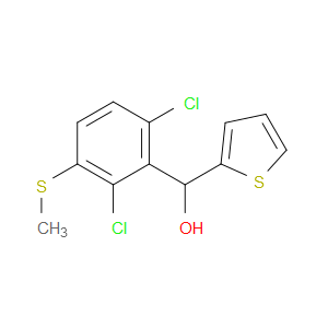(2,6-dichloro-3-(methylthio)phenyl)(thiophen-2-yl)methanol