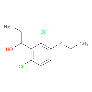 1-(2,6-dichloro-3-(ethylthio)phenyl)propan-1-ol