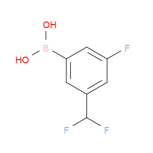 (3-(difluoromethyl)-5-fluorophenyl)boronic acid