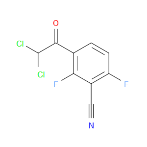 3-(2,2-dichloroacetyl)-2,6-difluorobenzonitrile